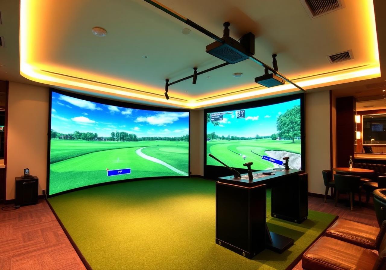 GOLFZON — Studio-grade simulators